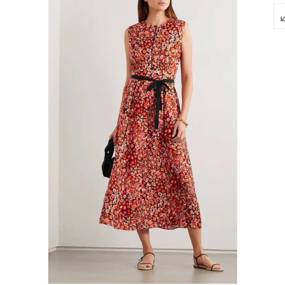 Cefinn Rosie Belted Midi Dress